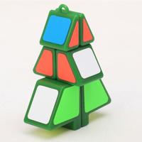 Creatieve magische kubus Christmas Gift hanger kinderen educatief speelgoed (groen)