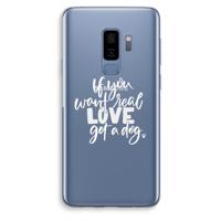Partner in crime: Samsung Galaxy S9 Plus Transparant Hoesje