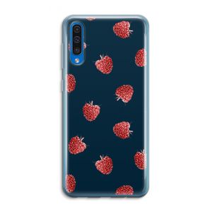 Framboosjes: Samsung Galaxy A50 Transparant Hoesje