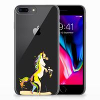 Apple iPhone 7 Plus | 8 Plus Telefoonhoesje met Naam Horse Color - thumbnail