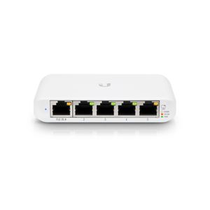 Ubiquiti Networks UniFi Switch Flex Mini (5-pack) Managed Gigabit Ethernet (10/100/1000) Power over Ethernet (PoE) Wit