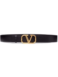 Valentino Garavani ceinture VLogo Signature en cuir - Noir