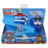 PAW Patrol Avonturenbaai-badspeelset met lichtgevend Chase-voertuig