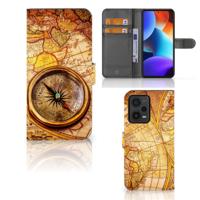 Xiaomi Redmi Note 12 Pro Plus | Flip Cover | Kompas | Portemonnee hoesje Xiaomi Redmi Note 12 Pro Plus | Flip Cover | Kompas | Portemonnee hoesje