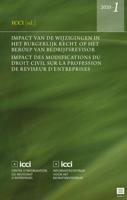Impact van de wijzigingen in het burgerlijk recht op het beroep van bedrijfsrevisor. Impact des modi Impact van de wijzigingen in het burgerlijk recht op het beroep van bedrijfsrevisor. Impact des modi