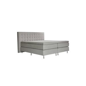 Larson - Boxspring Oslo - Lichtgrijs - 160x210