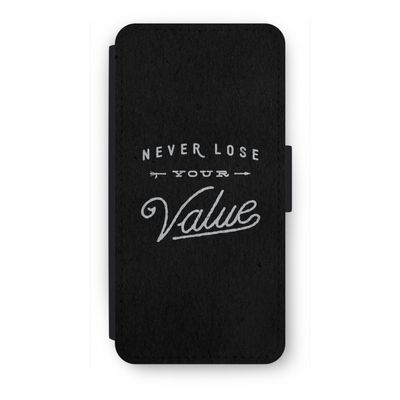 Never lose your value: iPhone SE 2020 Flip Hoesje