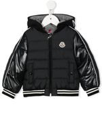 Moncler Enfant doudoune à capuche - Noir - thumbnail