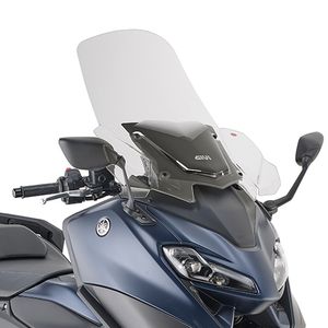 GIVI Windscherm, moto en scooter, D2161ST Verhoogd transparant