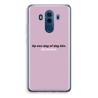 gij beslist: Huawei Mate 10 Pro Transparant Hoesje