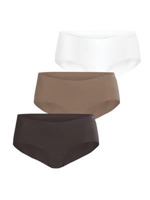 3-pack dames Invisible Hipster