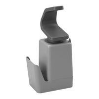 Metaltex Soap-Tex Zeepdispenser 11x8x22 cm Grijs - thumbnail