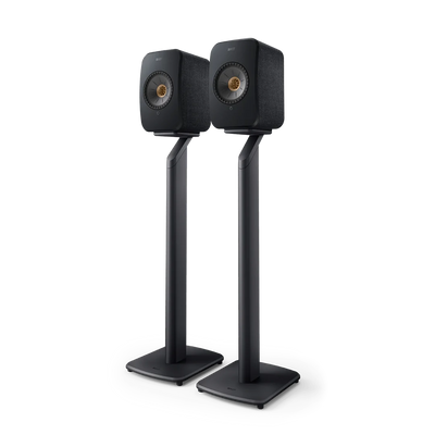 KEF Combi Deal S1 Stand + LSX II Wireless Stereo Speakers - Zwart