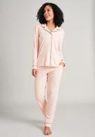 Schiesser Schiesser damespyjama 175547 zartrosa 44/XXL