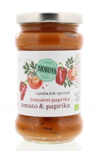 Sandwichspread tomaat/paprika bio