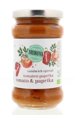 Sandwichspread tomaat/paprika bio