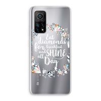 Diamonds: Xiaomi Mi 10T 5G Transparant Hoesje