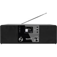 TechniSat DIGITRADIO 370 CD IR Radio DAB+, DAB, VHF (FM), Internet WiFi, Bluetooth, CD, USB, Internetradio Incl. afstandsbediening Zwart