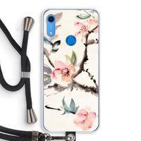 Japanse bloemen: Huawei Y6s Transparant Hoesje met koord Japanse bloemen: Huawei Y6s Transparant Hoesje met koord