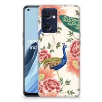 TPU Hoesje voor OPPO Reno 7 5G | Find X5 Lite Pink Peacock