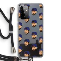 Drake Away: Samsung Galaxy A72 5G Transparant Hoesje met koord