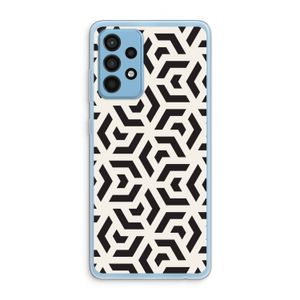 Crazy pattern: Samsung Galaxy A52 Transparant Hoesje