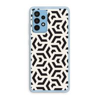 Crazy pattern: Samsung Galaxy A52 Transparant Hoesje