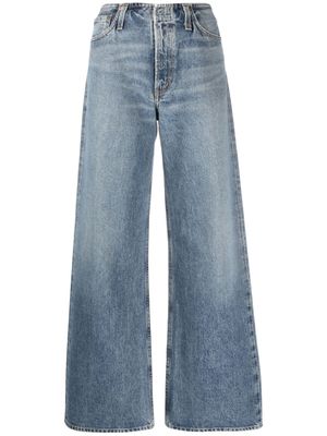 AGOLDE jean Lex en coton biologique - Bleu