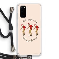 Jingle Ladies: Samsung Galaxy S20 Transparant Hoesje met koord