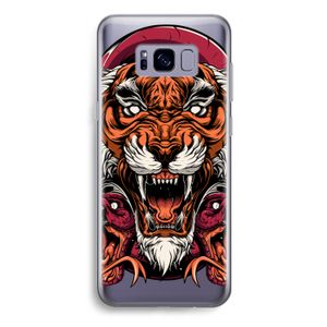 Tiger and Rattlesnakes: Samsung Galaxy S8 Plus Transparant Hoesje