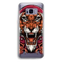 Tiger and Rattlesnakes: Samsung Galaxy S8 Plus Transparant Hoesje