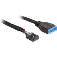 Adapter USB 2.0 intern naar USB 3.0 Adapter - thumbnail