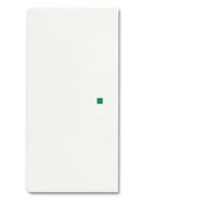 Busch-Jaeger 2CKA006220A0486 Afdekking 2-voudig free@home Wit, Verkeerswit 1 stuk(s)