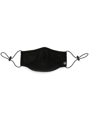 Mostly Heard Rarely Seen masque à fines rayures - Noir