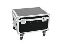 ROADINGER Flightcase 4x LED TMH-X1 Moving Head Beam with wheels