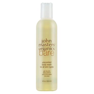 John Masters Organics Skincare Bodycare Unscented Body Wash Gel 236ml