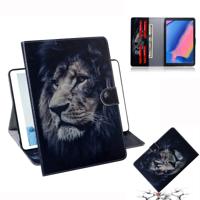 Leeuw patroon horizontale Flip lederen case voor Galaxy tab een 8 (2019)/P200/P205 met houder & Card slot & portemonnee