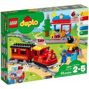 LEGO DUPLO - Stoomtrein constructiespeelgoed 10874