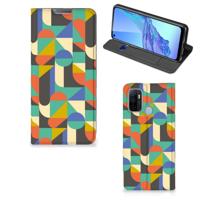 OPPO A53 | A53s | Hoesje met Magneet | Funky Retro
