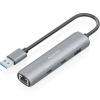 Hub USB Aisens ASUC-4P036-GR Grijs