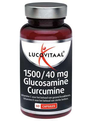 Lucovitaal Glucosamine & curcumine 1500/40mg