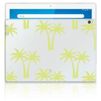 Lenovo Tab M10 | Siliconen hoesje | Palmtrees