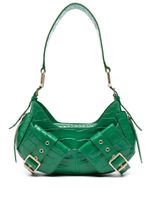 BIASIA sac porté épaule Y2K en cuir à effet peau de crocodile - Vert - thumbnail