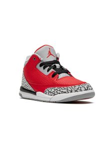 Jordan Kids baskets Jordan 3 Retro SE PS - Rouge
