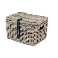 Mand Dax Large + deksel rotan grijs Mand Dax Large + deksel rotan grijs