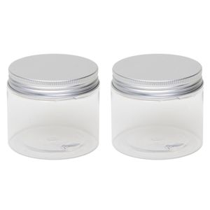 20x stuks kunststof mini weckpot/inmaakpot 150 ml met schroefdeksel