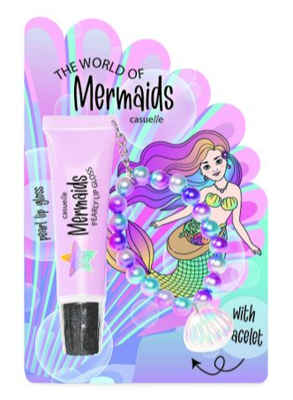 Casuelle Mermaids Pearly Lipgloss met Armband