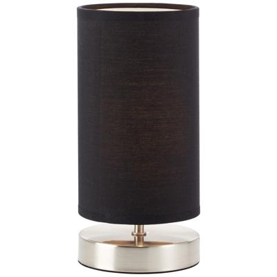 Brilliant Zwarte nachtkast lampClarie - 13247/06