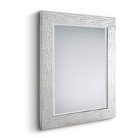Spiegel - Trion Alisa - 55x70cm - Wandspiegel in Frame - Zilver - thumbnail