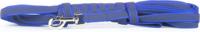 Lange lijn hond - Antislip - 20mm x 10m - Met handvat - Blauw